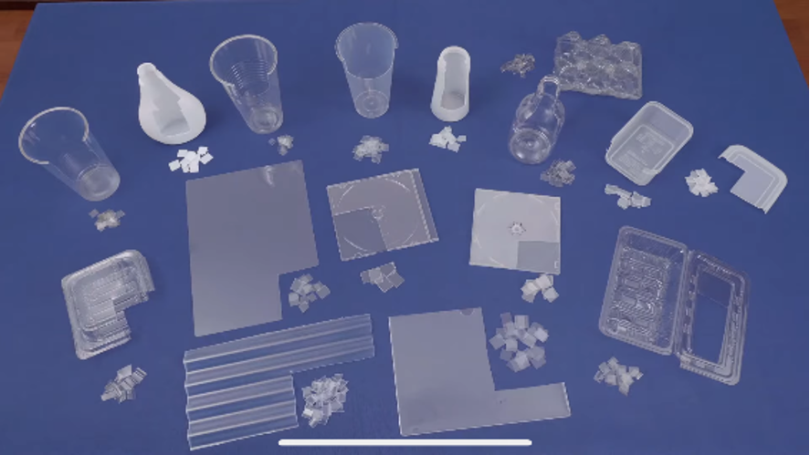 プラスチックを沈める